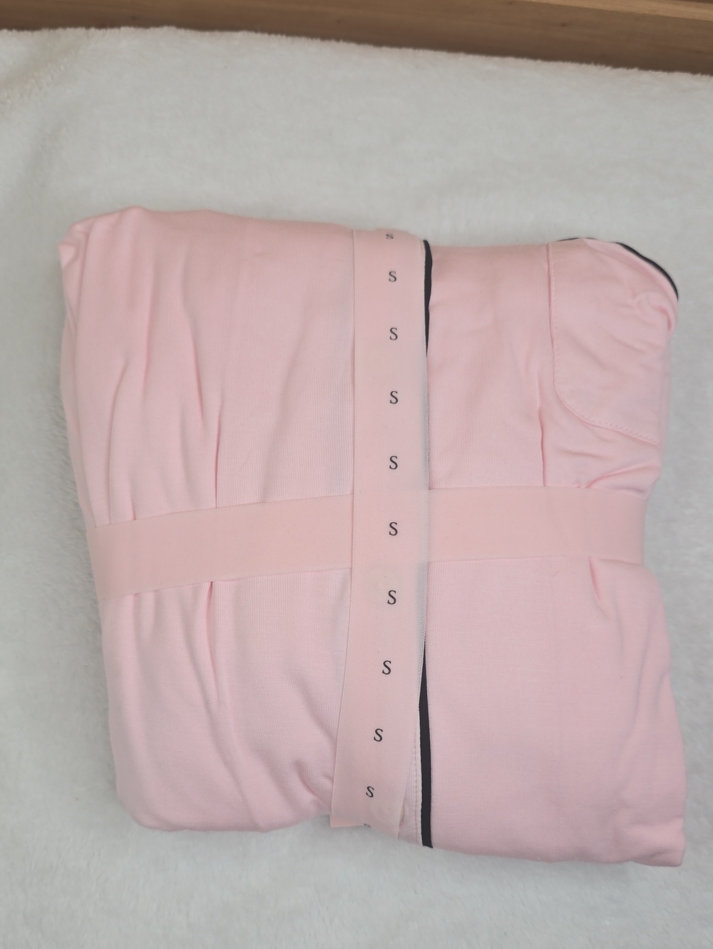 Victoria's Secret SoSoft  Modal Long Pajama Set Sz Small Angel Pink NWT - Picture 5 of 8